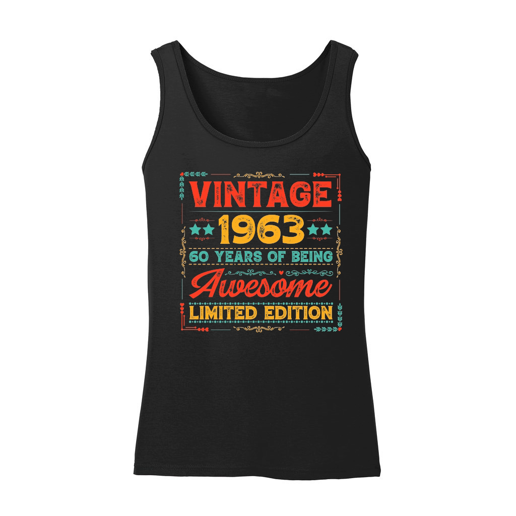 Vintage 1963 Being Awesome Limited Edition Birthday