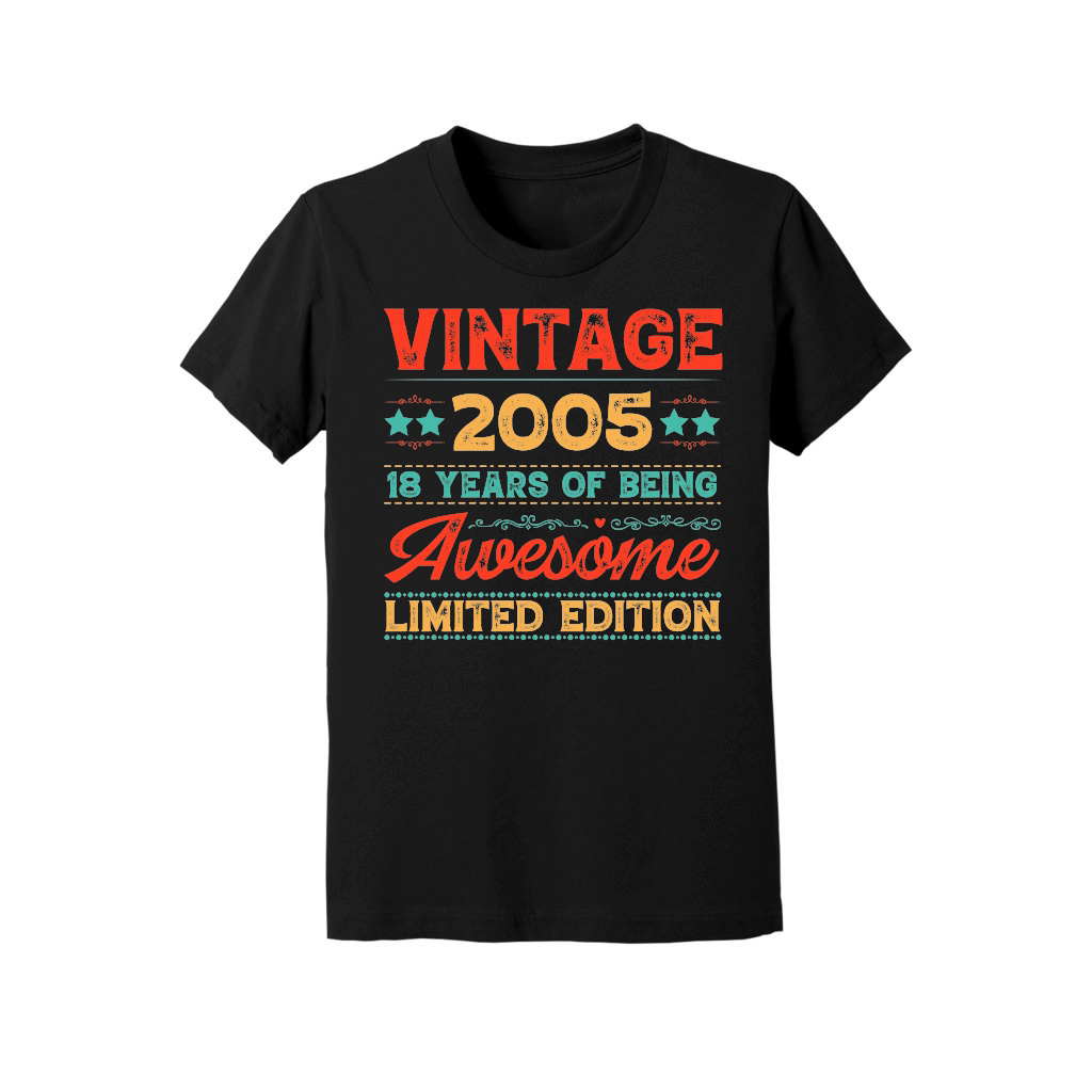 Vintage 2005 Being Awesome Limited Edition Birthday