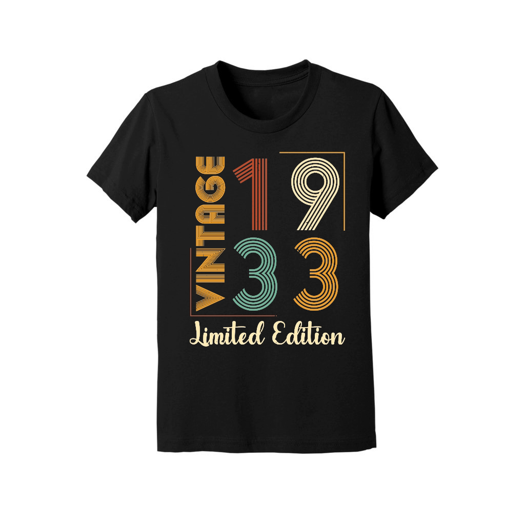 Vintage 1933 Limited Edition Birthday