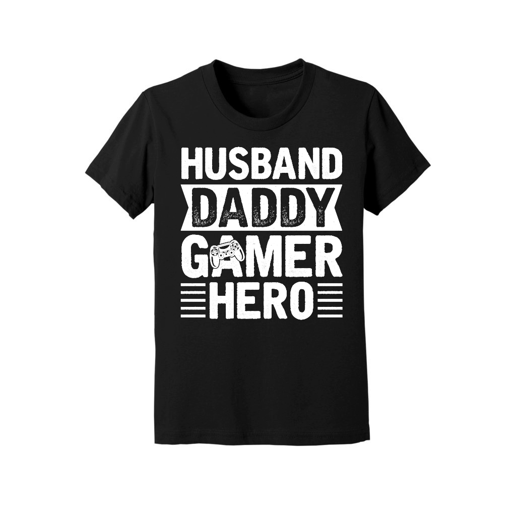 Husband Daddy Gamer Hero