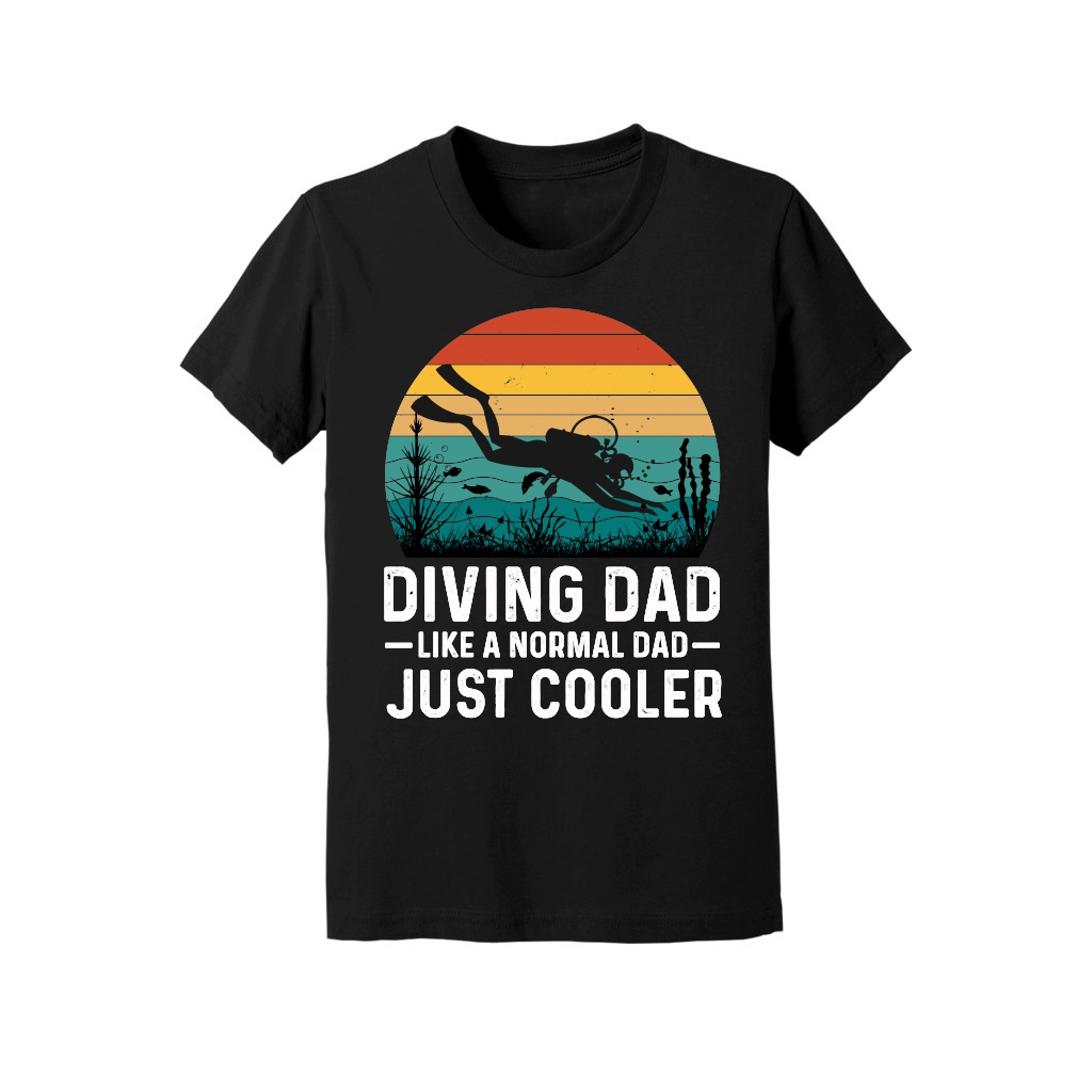 Diving Dad Like a Normal Dad Just Cooler