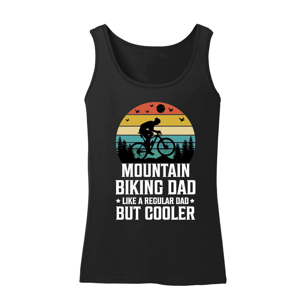 Mountain Biking Dad Like a Regular Dad But Cooler