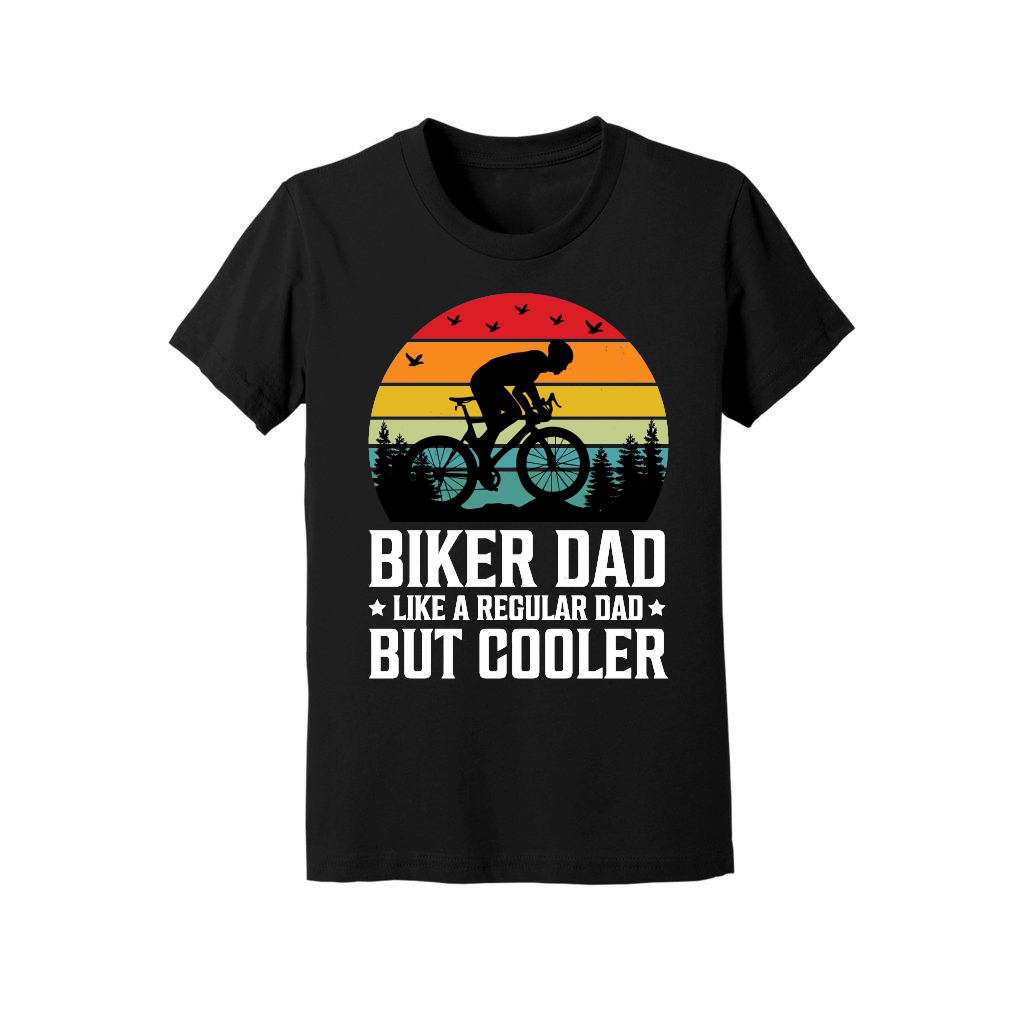 Biker Dad Like a Regular Dad But Cooler