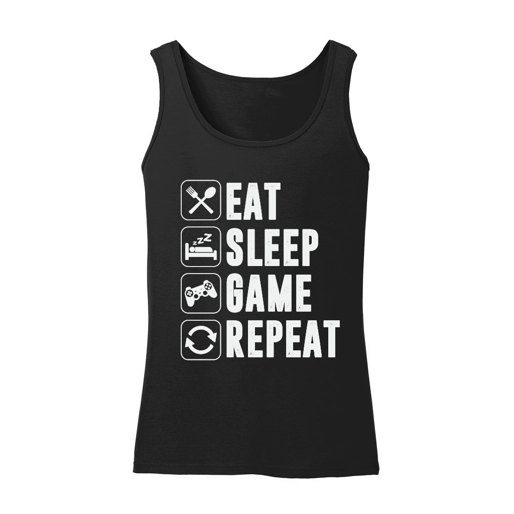 Eat Sleep Game Repeat Gaming Gamer