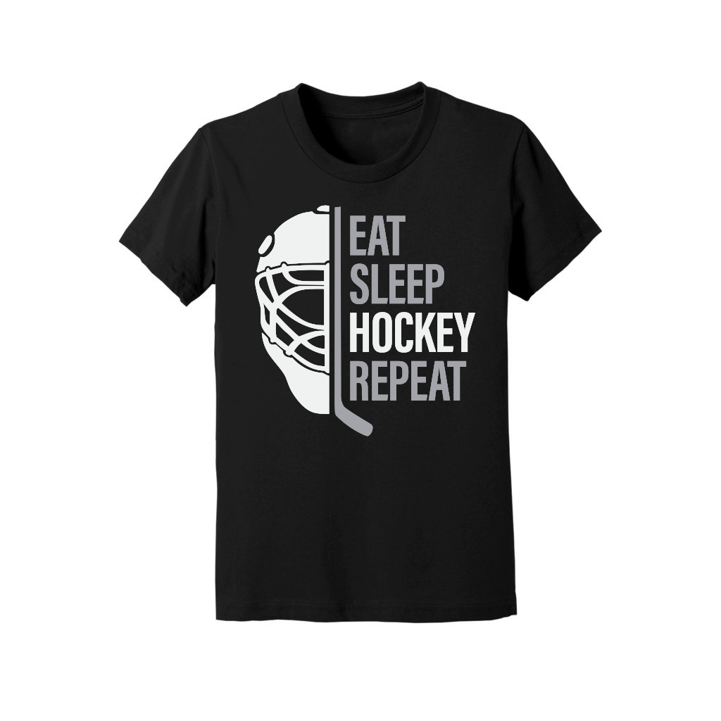 Eat Sleep Hockey Repeat Ice Hockey