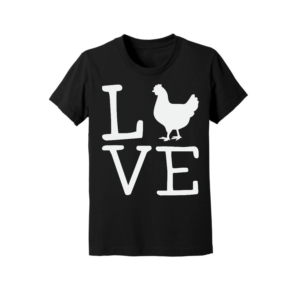 I Love Chickens T Shirt Funny Chicken Lover