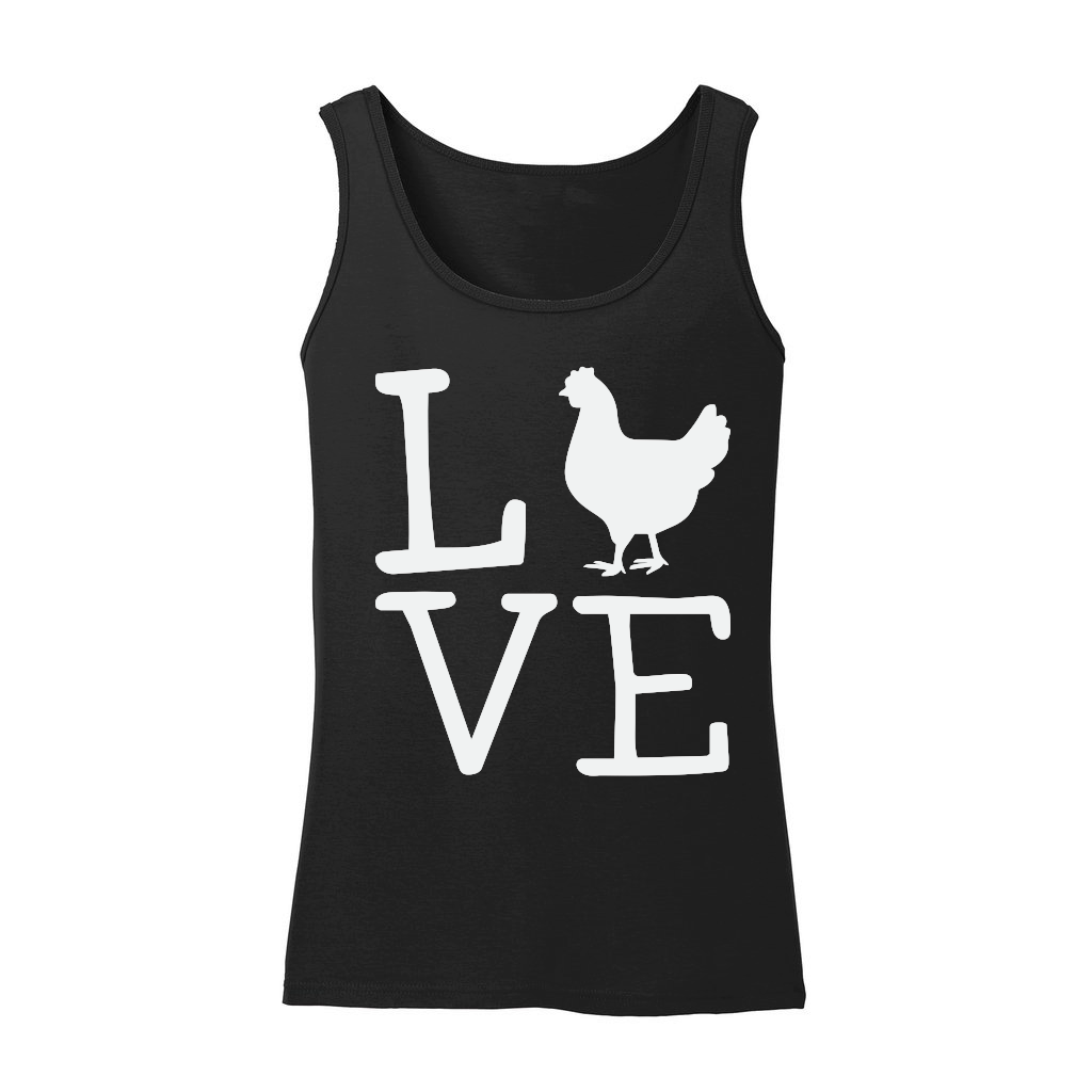 I Love Chickens T Shirt Funny Chicken Lover