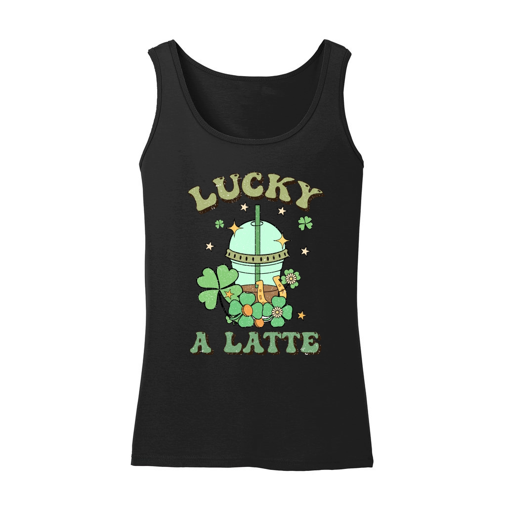 Retro St Patrick's Day lucky a atte