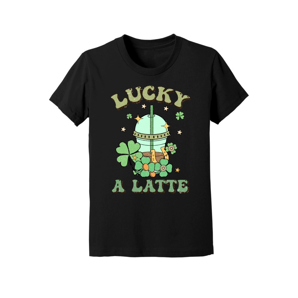 Retro St Patrick's Day lucky a atte