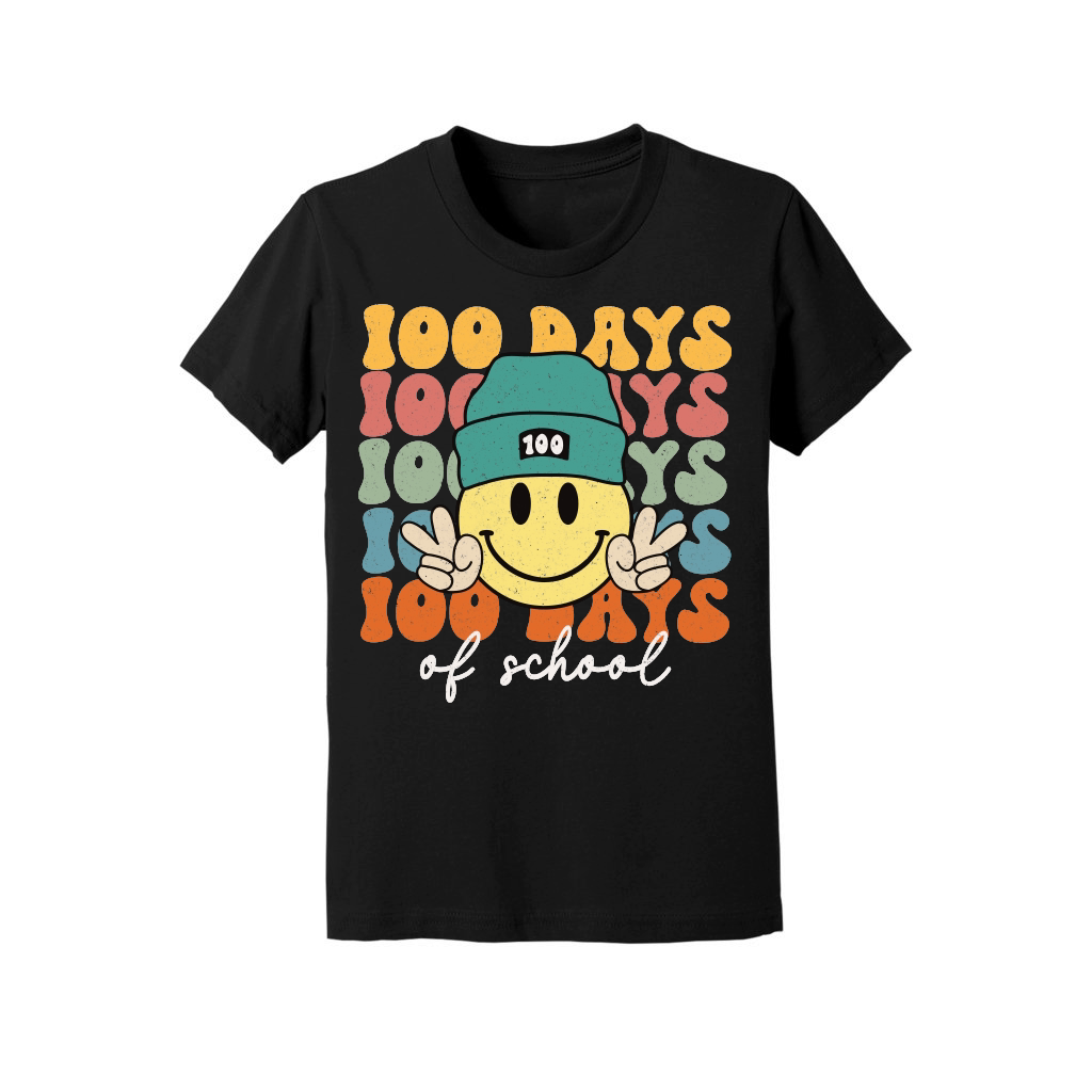 Retro 100 Days of School 100th Day