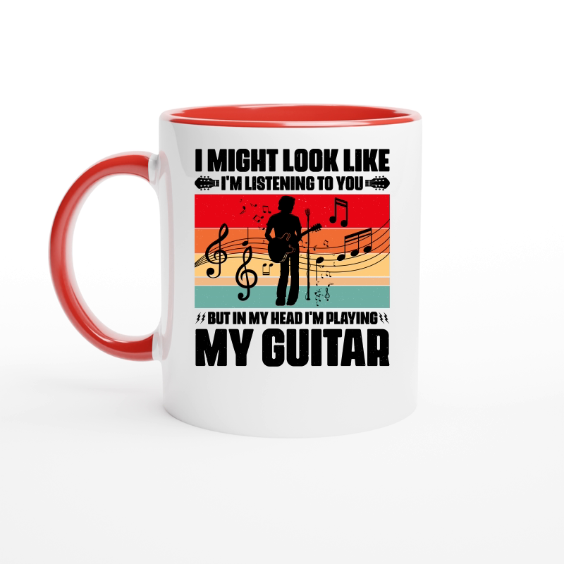 I'm Playing My Guitar Music Lover