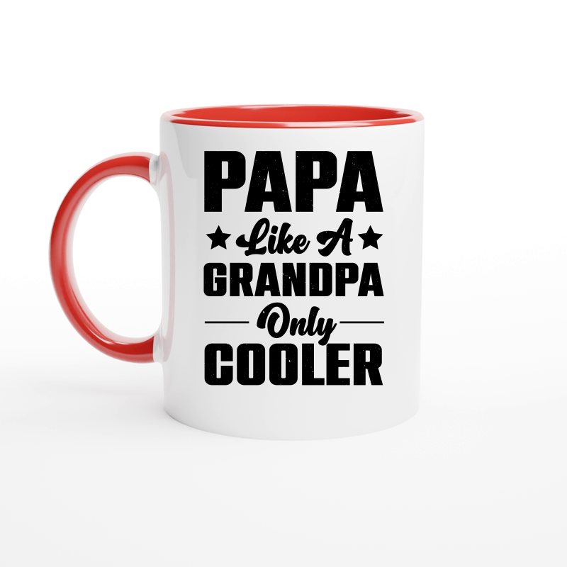 Papa Like A Grandpa Only Cooler