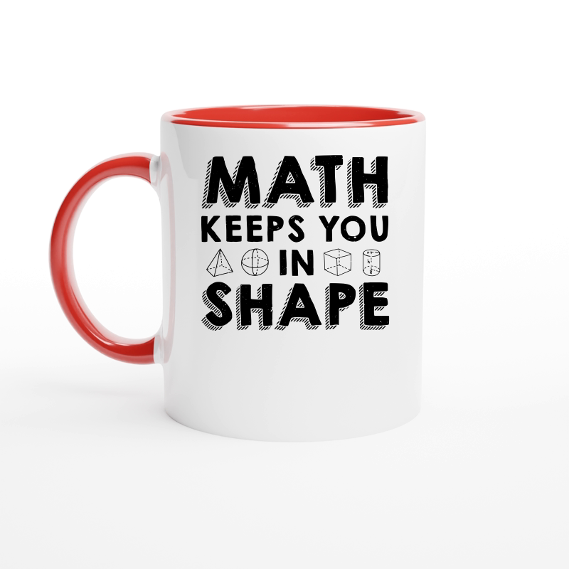 Math Keeps you in Shape Math Teacher