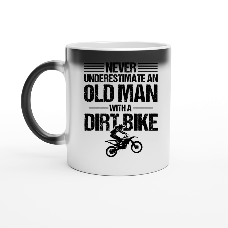 Never Underestimate an Old Man with a Dirt Bike