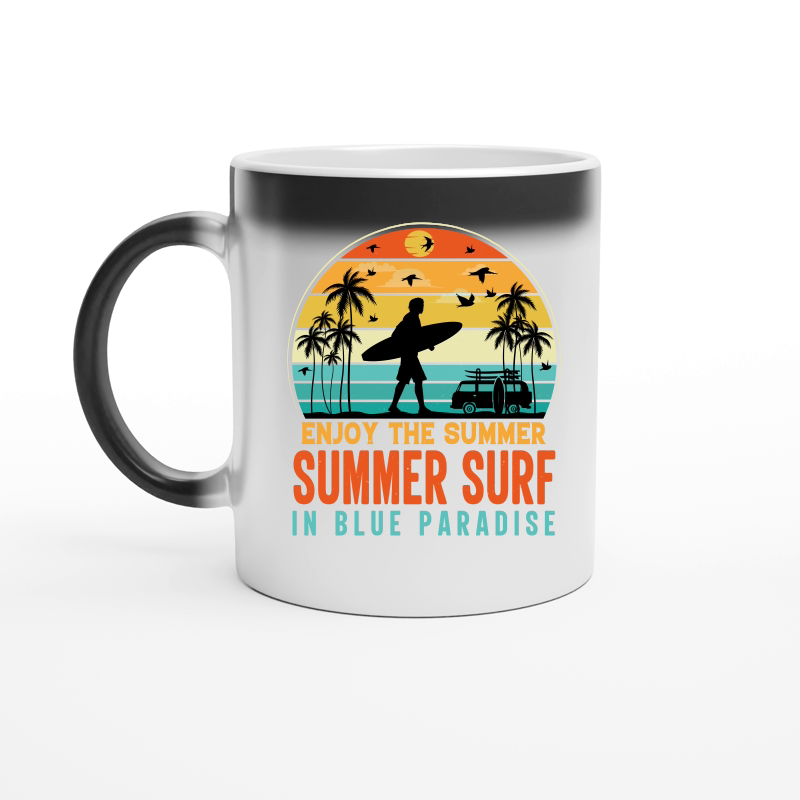 Enjoy The Summer Summer Surf In Blue Paradise