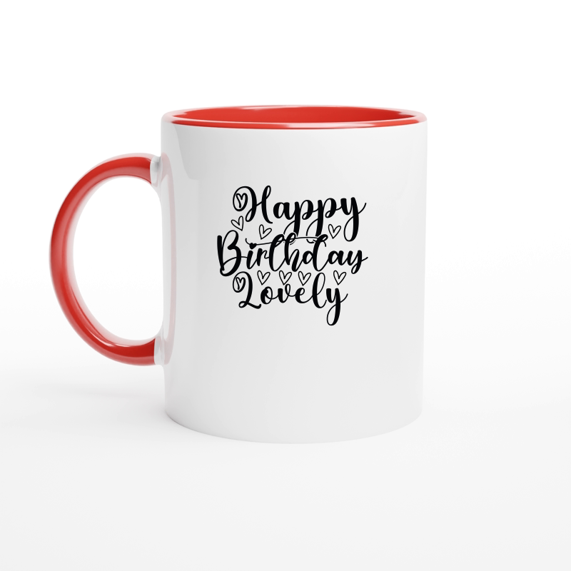 Happy Birthday Lovely SVG Design 01