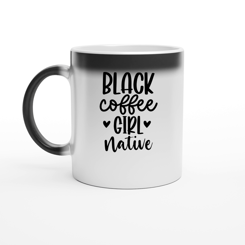 Black Coffee Girl Native 01