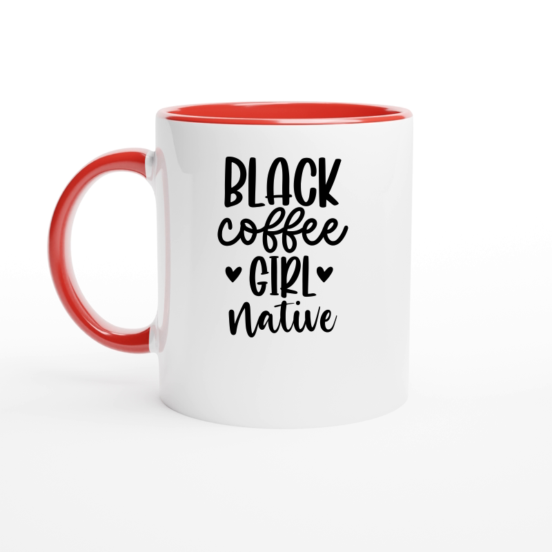 Black Coffee Girl Native 01