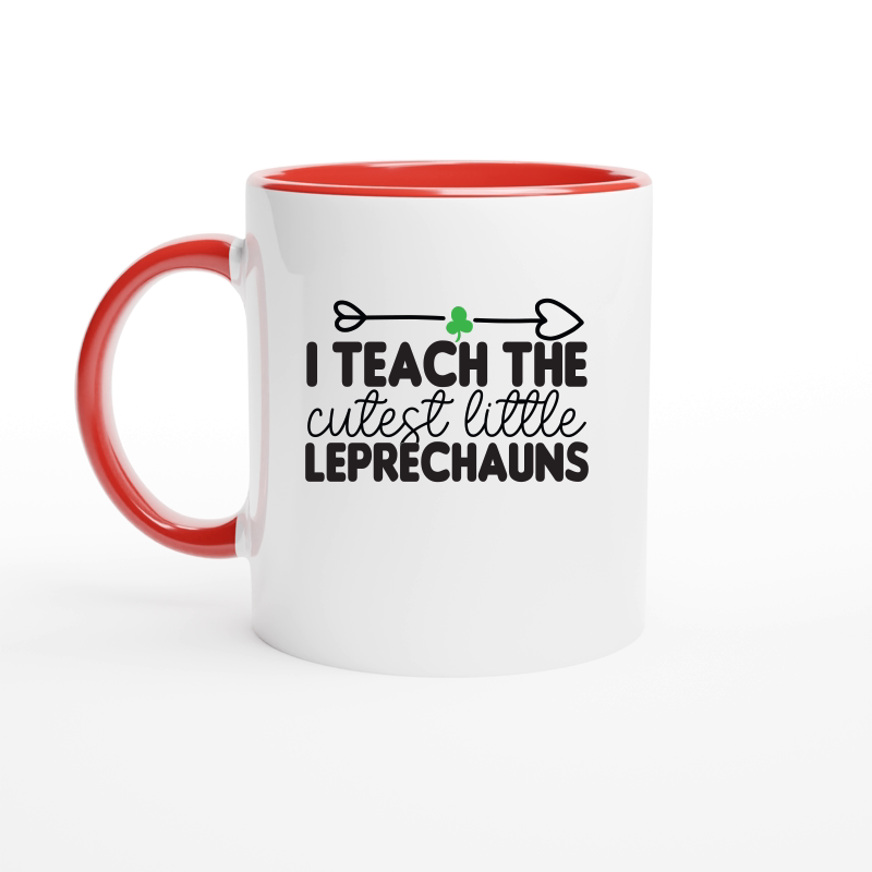 I Teach the Cutest Little Leprechauns SVG Design 01