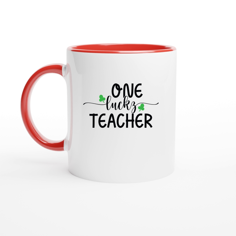 one Lucky Teacher SVG Design 01