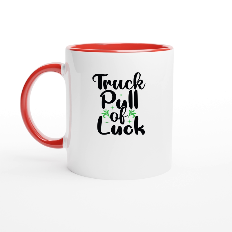 Truck Pull of Luck SVG Cut File 01