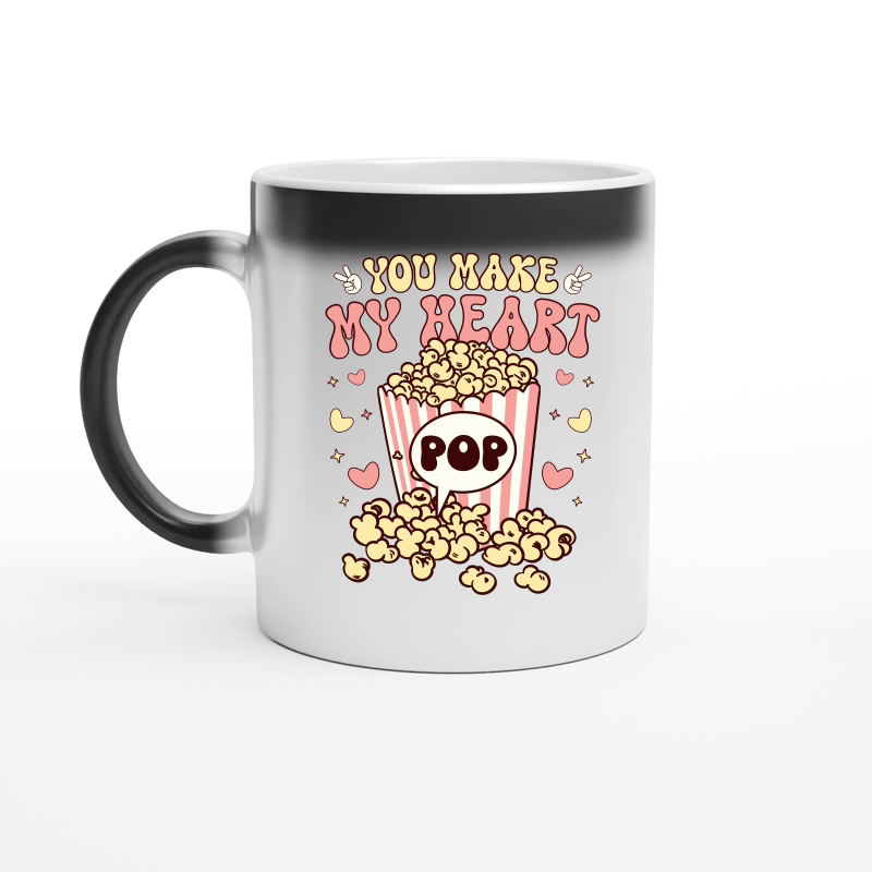 Retro Valentine Popcorn  Sublimation