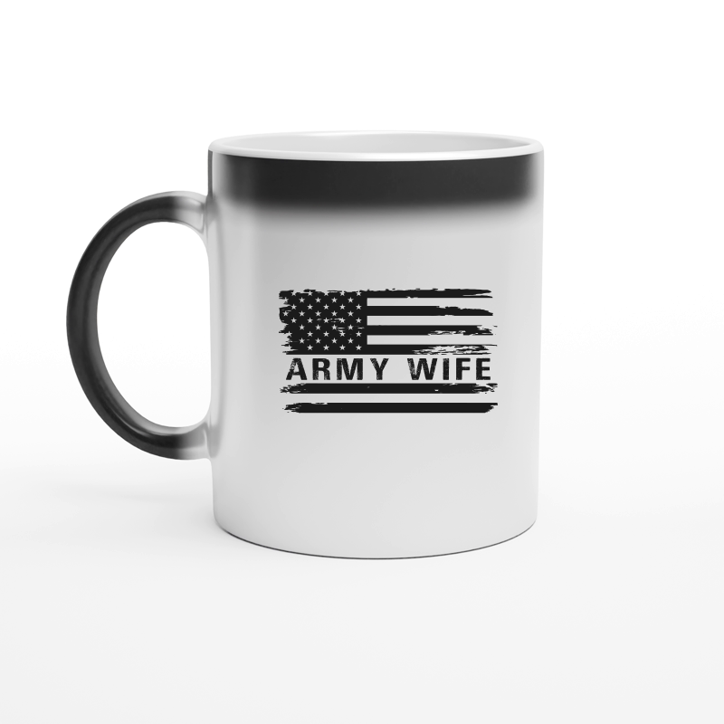 USA Flag Army Wife