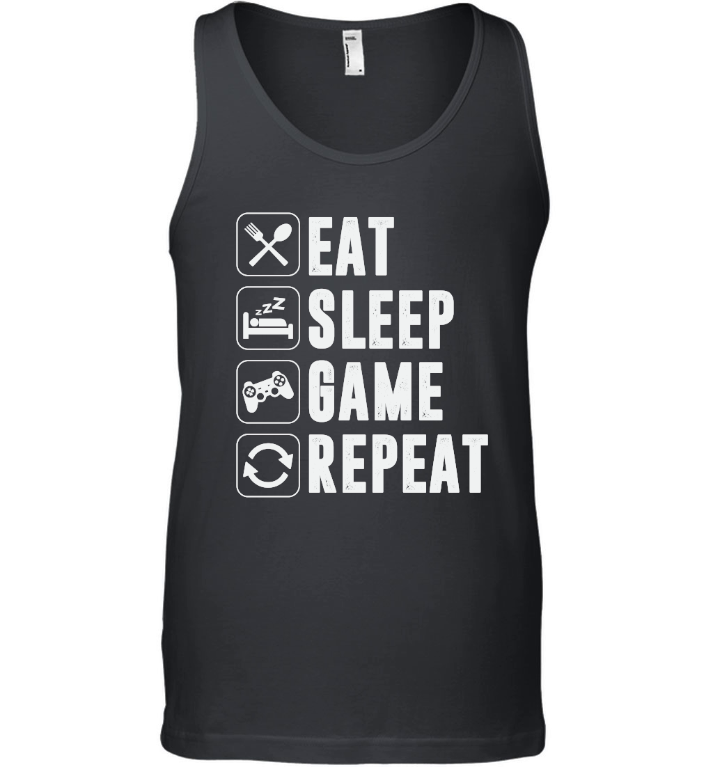 Eat Sleep Game Repeat Gaming Gamer