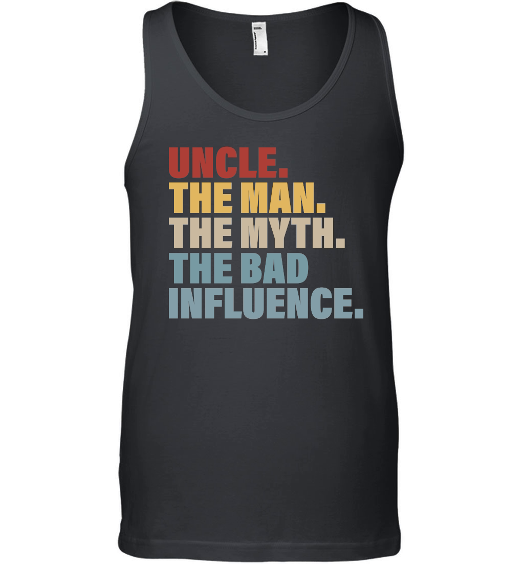 Vintage Fun Uncle Man Myth Bad Influence Funny