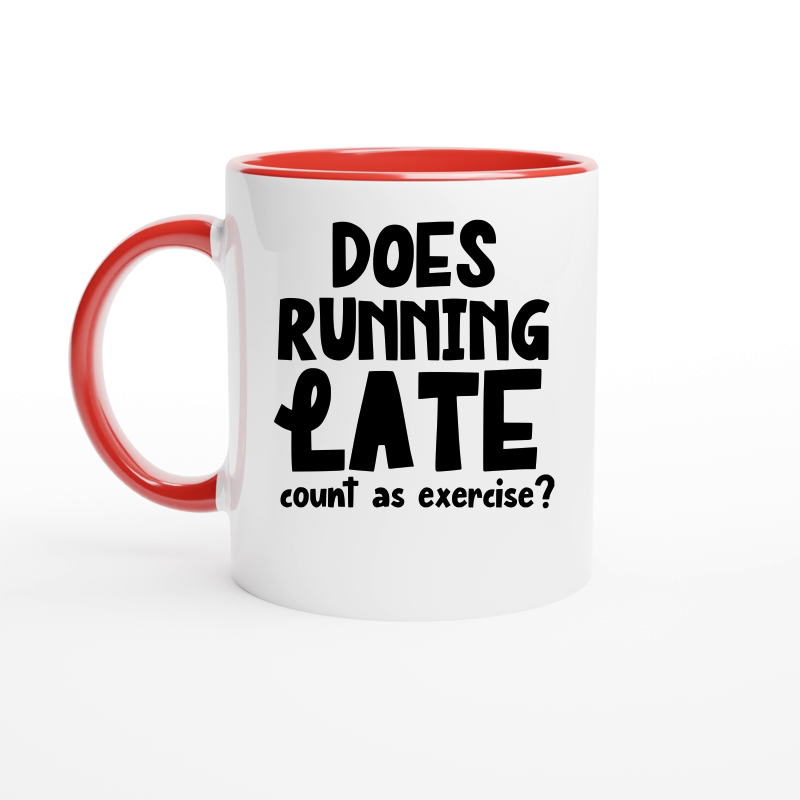 Does running late count as exercise