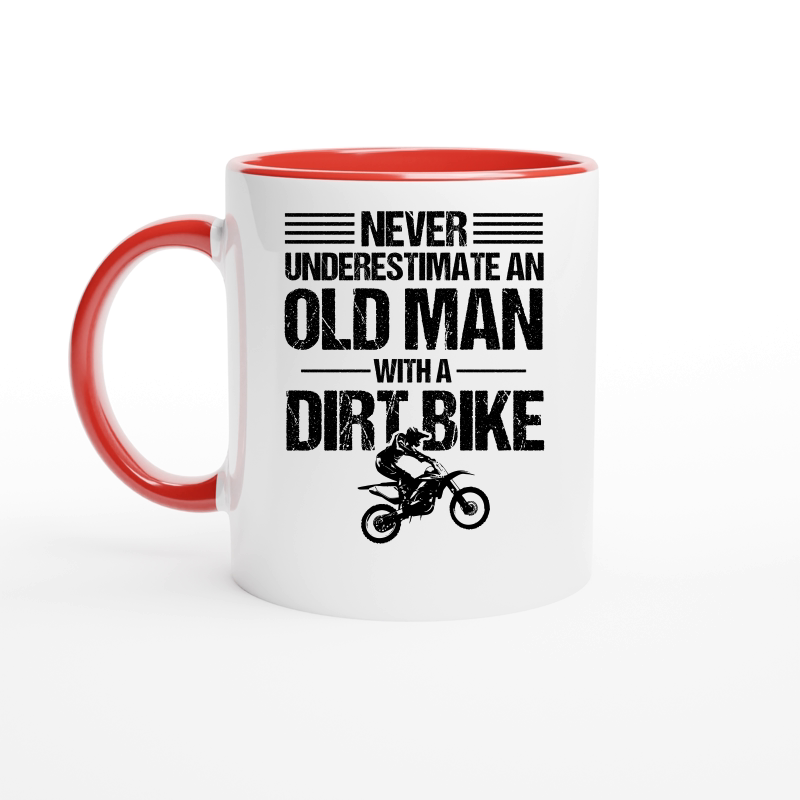 Never Underestimate an Old Man with a Dirt Bike